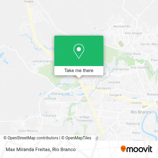 Max Miranda Freitas map