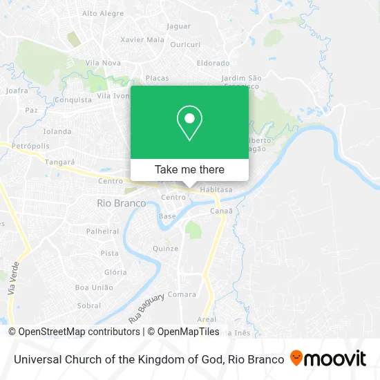 Igreja Universal Do Reino De Deus map
