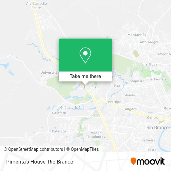 Pimenta's House map