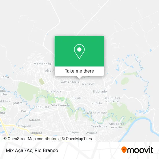 Mix Açaí/Ac map