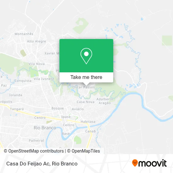 Casa Do Feijao Ac map
