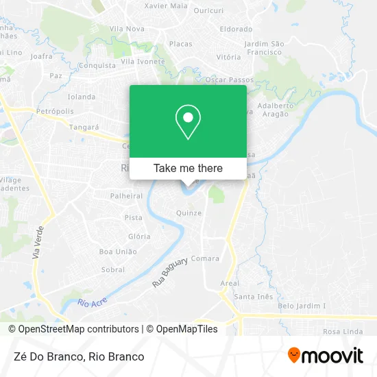 Zé Do Branco map