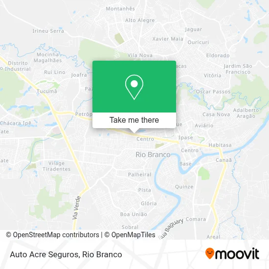 Auto Acre Seguros map