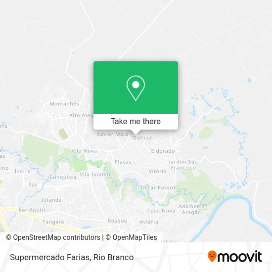 Supermercado Farias map