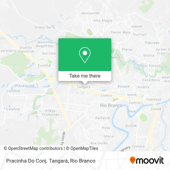Pracinha Do Conj. Tangará map