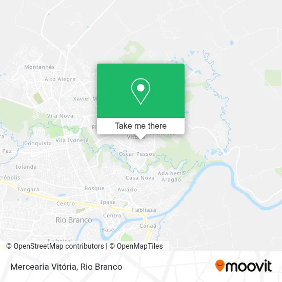 Mercearia Vitória map