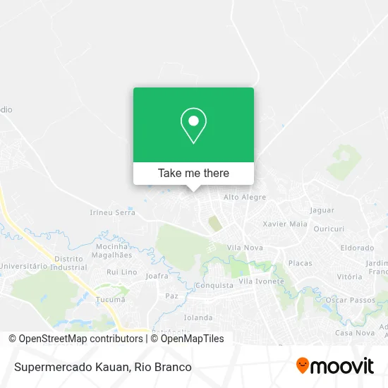 Supermercado Kauan map