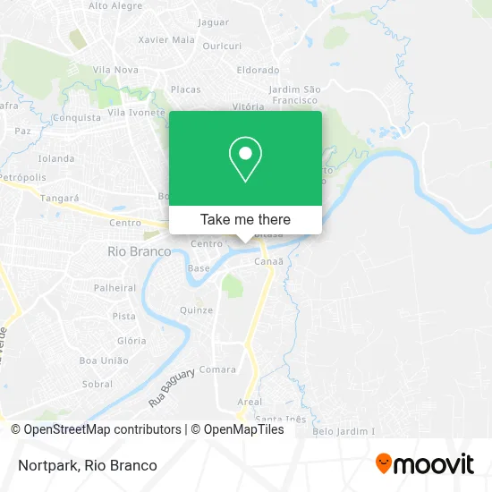 Nortpark map