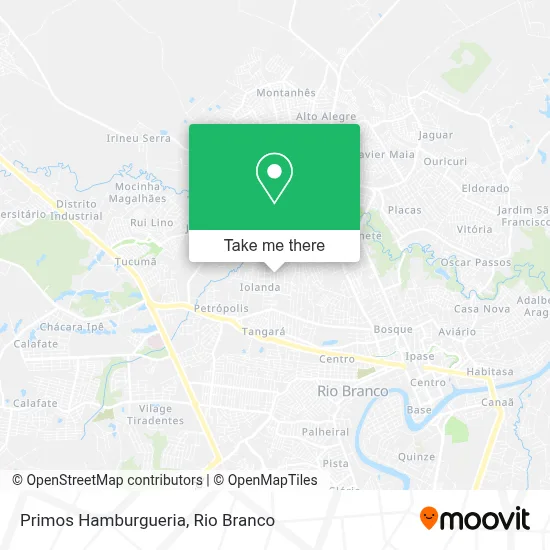 Primos Hamburgueria map