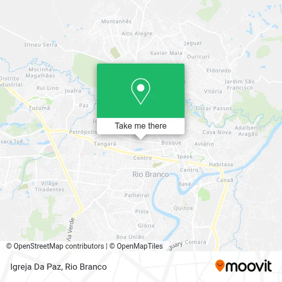 Igreja Da Paz map