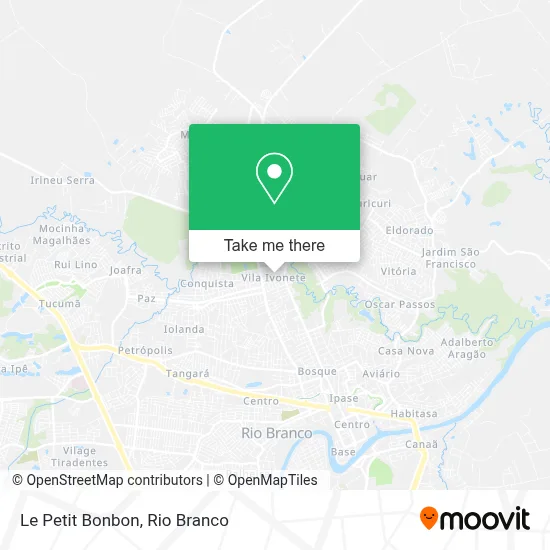 Le Petit Bonbon map