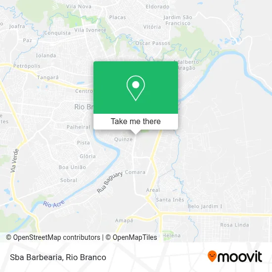 Sba Barbearia map