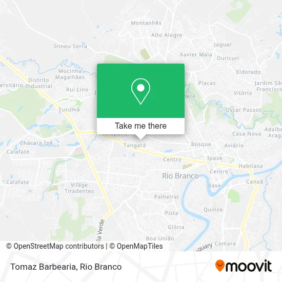 Tomaz Barbearia map