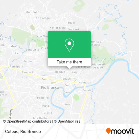 Ceteac map