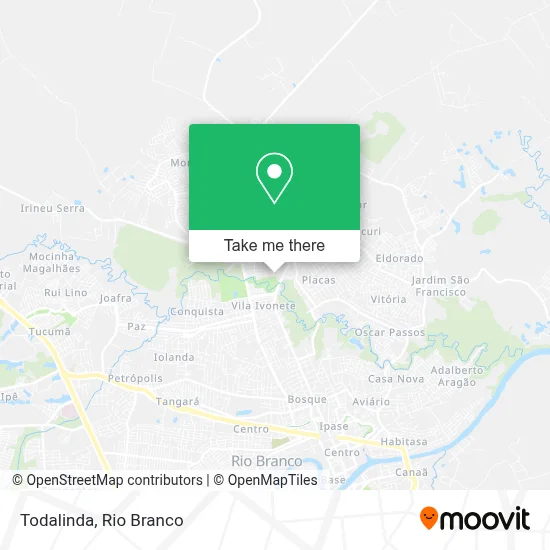 Todalinda map