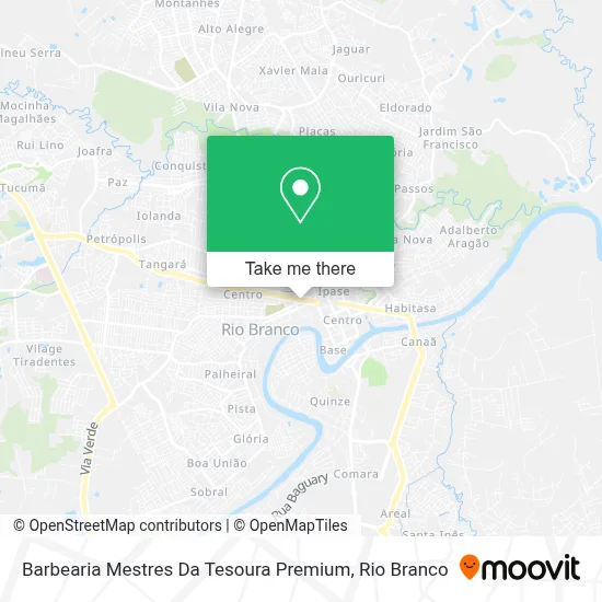 Barbearia Mestres Da Tesoura Premium map