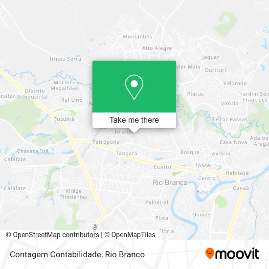 Contagem Contabilidade map