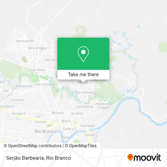 Serjão Barbearia map
