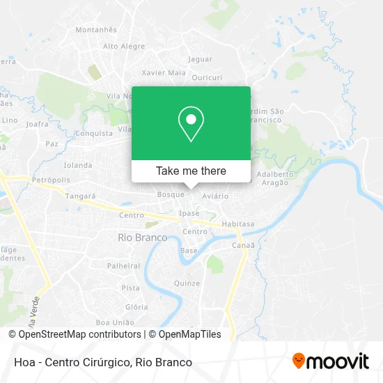 Hoa - Centro Cirúrgico map
