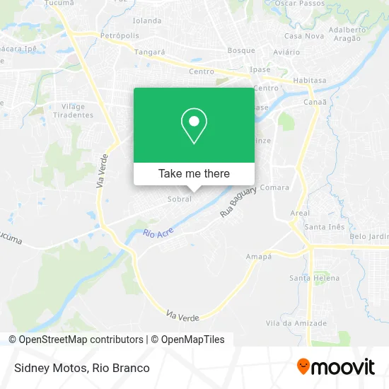 Sidney Motos map