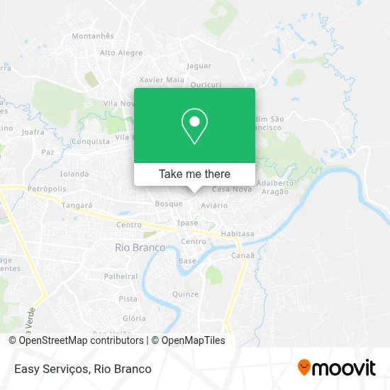 Easy Serviços map