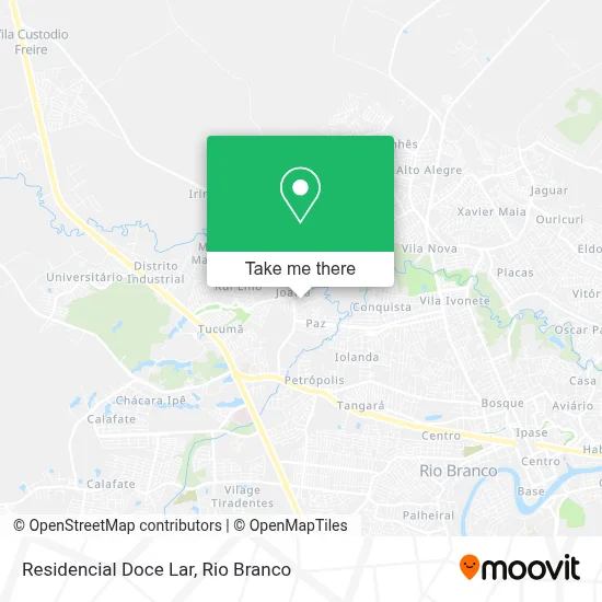 Residencial Doce Lar map