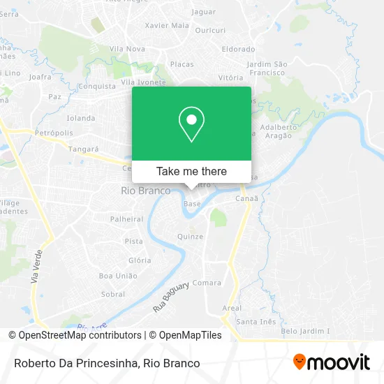 Roberto Da Princesinha map