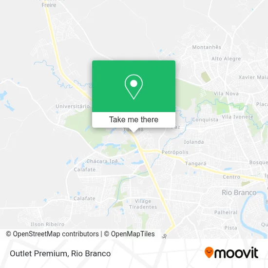 Outlet Premium map