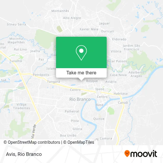 Avis map