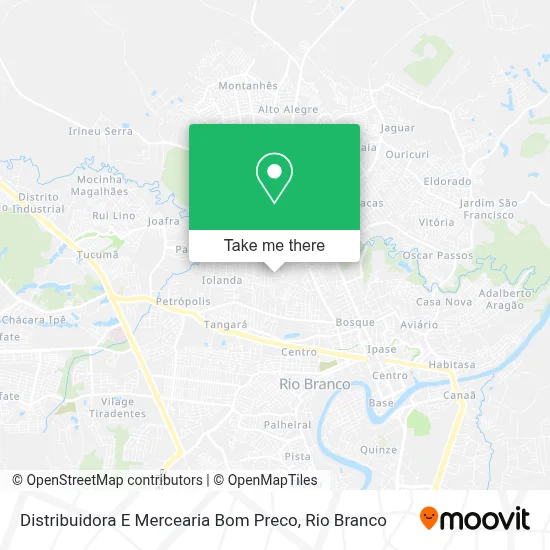 Distribuidora E Mercearia Bom Preco map