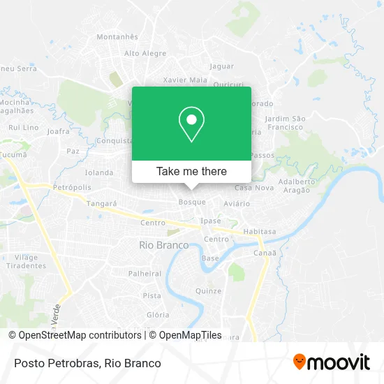 Posto Petrobras map