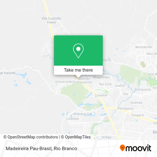 Madeireira Pau-Brasil map