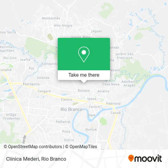 Clínica Mederi map