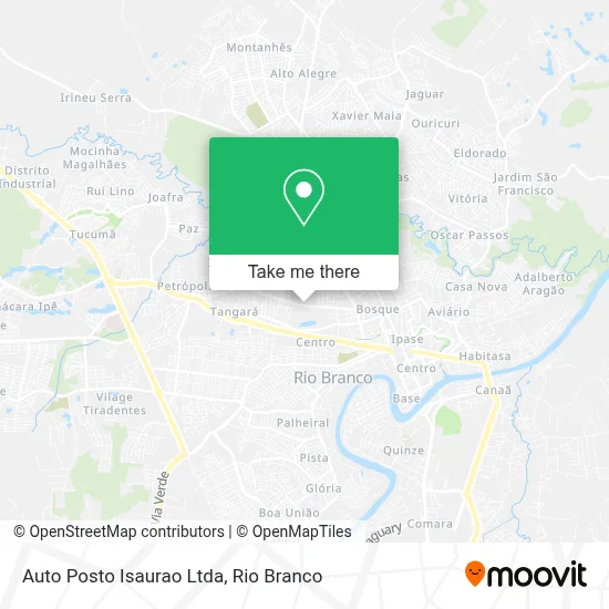 Auto Posto Isaurao Ltda map