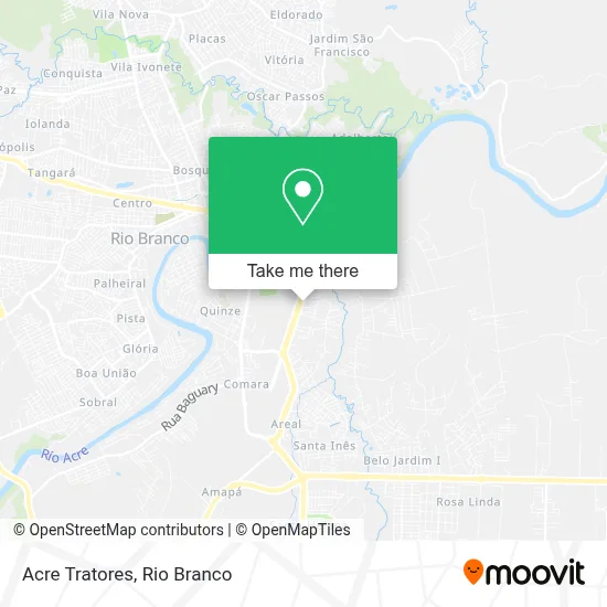 Acre Tratores map