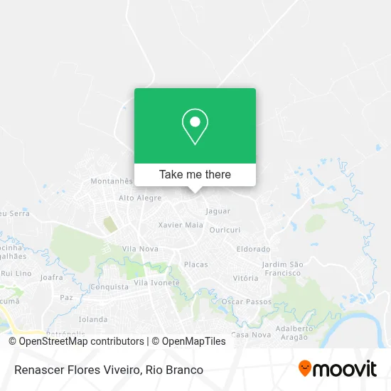 Renascer Flores Viveiro map