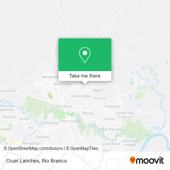 Cruel Lanches map