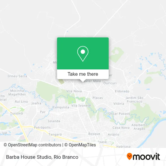 Barba House Studio map