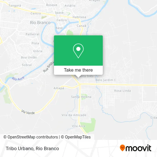 Tribo Urbano map