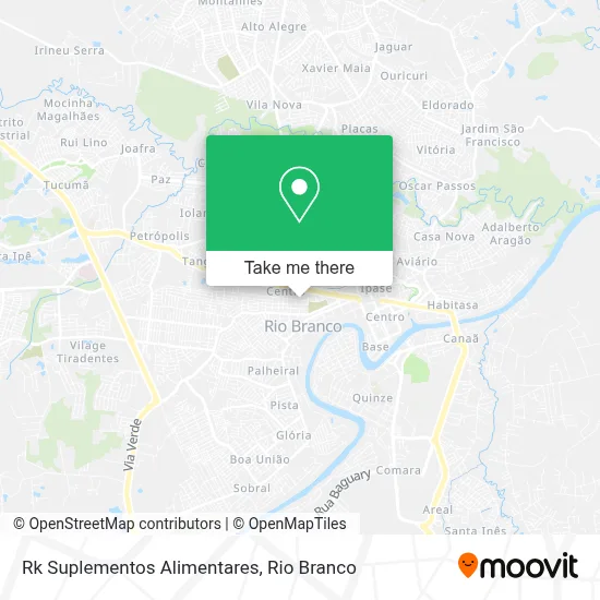 Rk Suplementos Alimentares map