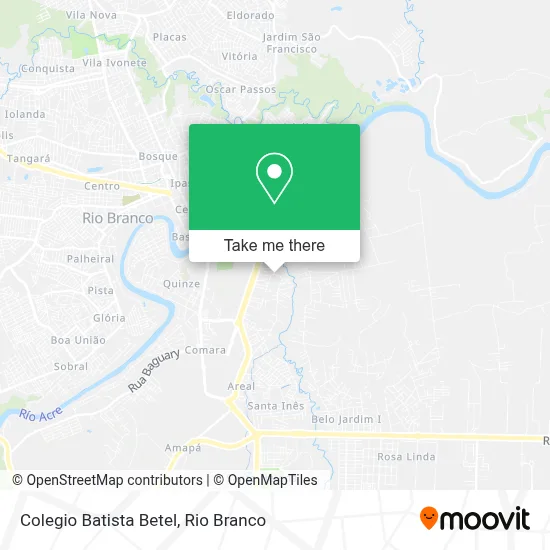 Colegio Batista Betel map