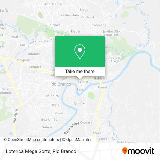 Loterica Mega Sorte map