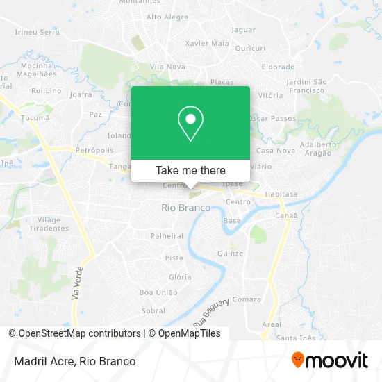 Madril Acre map