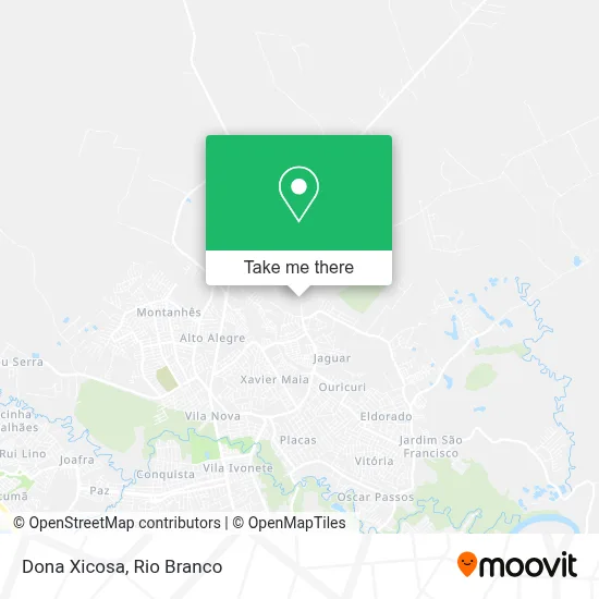 Dona Xicosa map