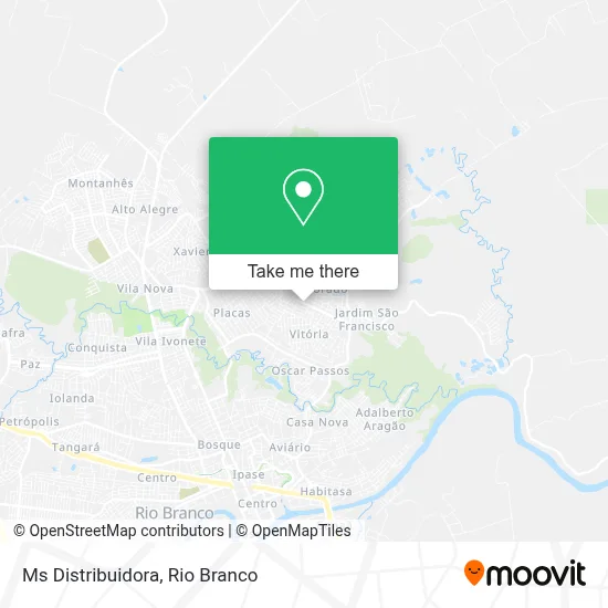 Ms Distribuidora map