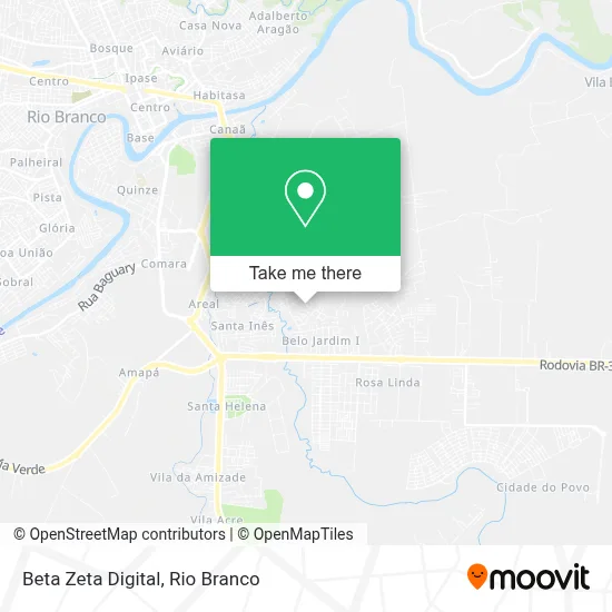 Beta Zeta Digital map