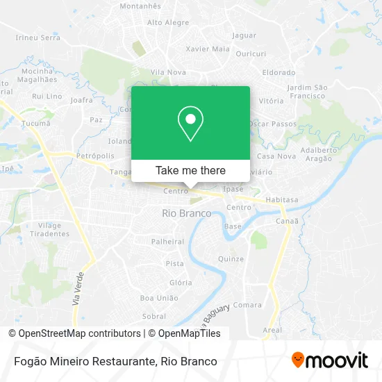 Fogão Mineiro Restaurante map