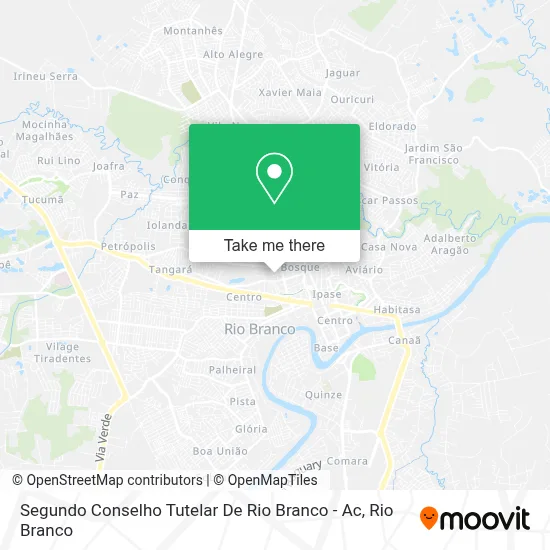 Segundo Conselho Tutelar De Rio Branco - Ac map