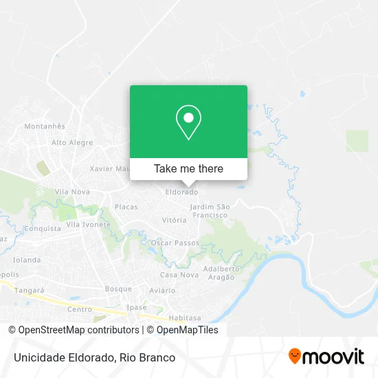 Unicidade Eldorado map