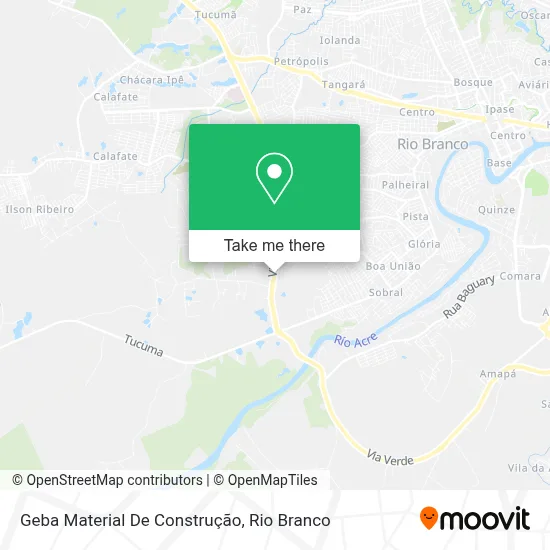 Geba Material De Construção map